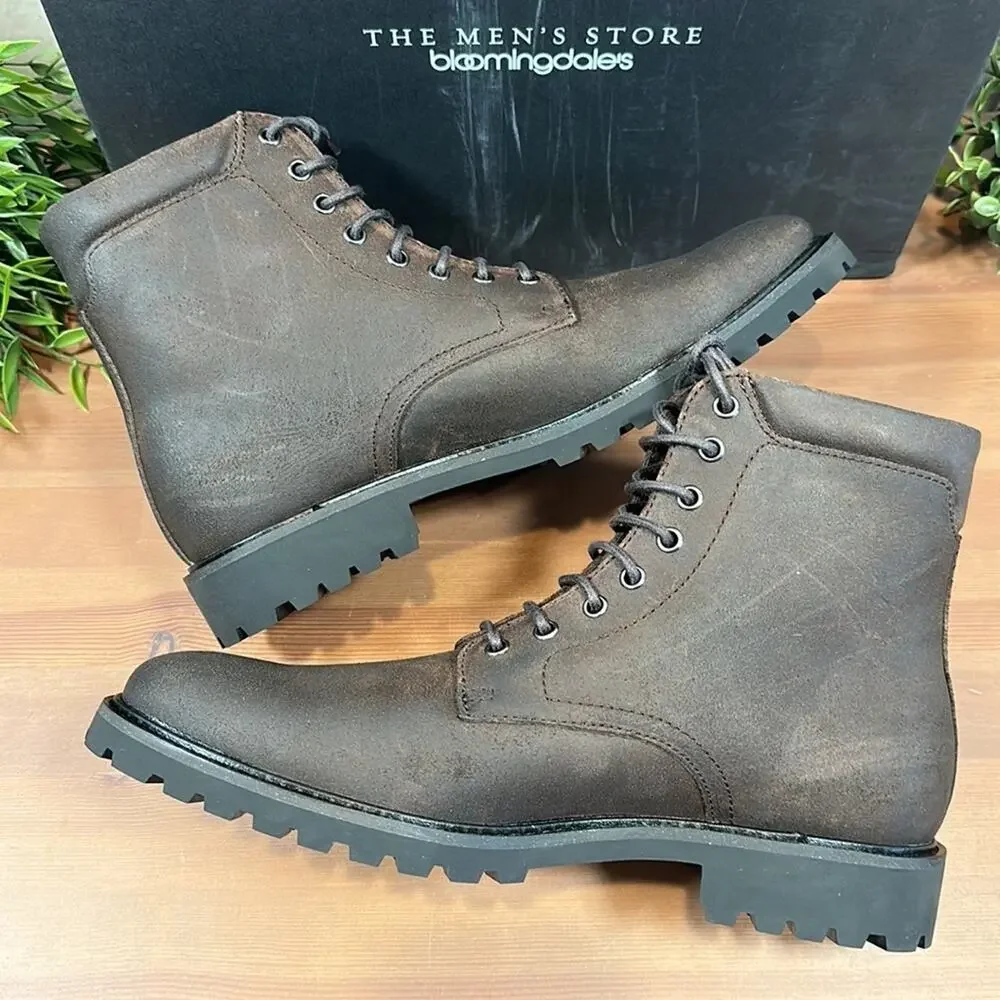 The Men's Store at Bloomingdale's Men's Plain Toe Boots Size 8.5